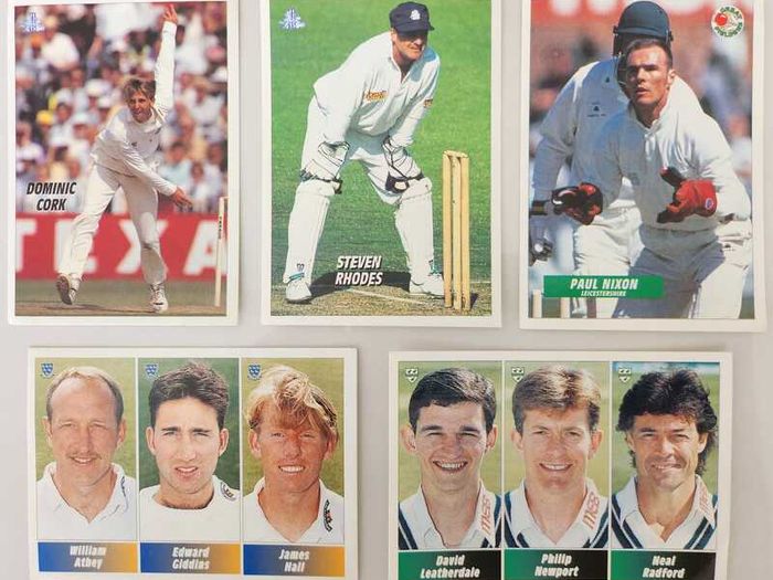 Cricket Panini stickers