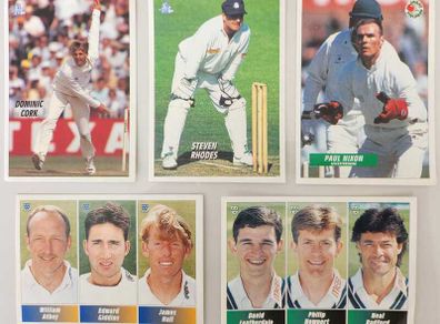 Cricket Panini stickers
