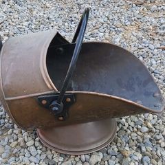 Victorian Copper Coal Scuttle