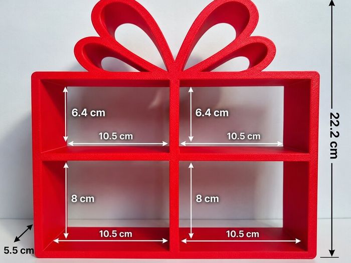 Christmas Display Shelves