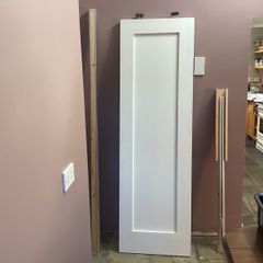 Pocket door kit and door
