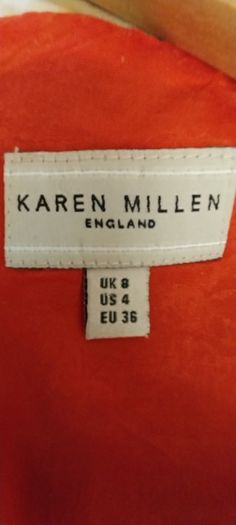 Beautiful fitted Red Karen Millen Dress