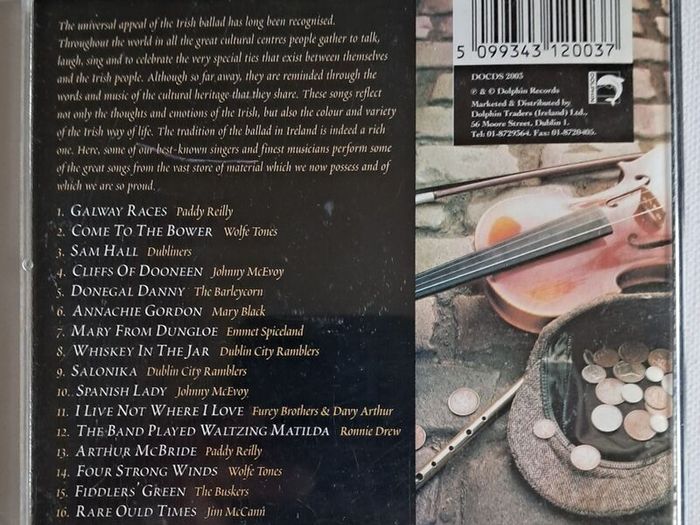 The Best Irish Ballads CD