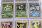 Lot of 9 Vintage Pokemon Cards - Great Condition