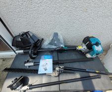 Read Ad before offer Petrol Strimmer, hedge trimmer, garden edger.
