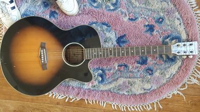 Tanglewood semi acoustic guitar