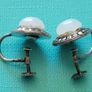 silver earrings Image 3