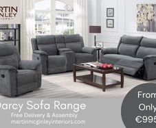 New Darcy Sofa Sets 3+1+1 Fabric Sofa Sets