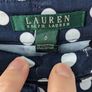 Lauren by Ralph Lauren Navy Polka Dot Shorts Size 6-8 Image 6