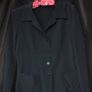Agnes b of Paris Black Silk Jacket, Medium Image 3