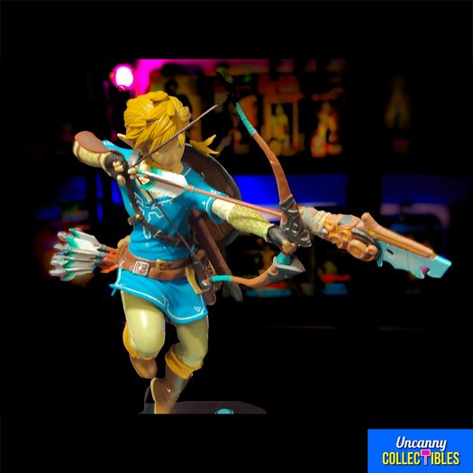 Legend of Zelda Breath of the Wild Link First 4 Figures Statue