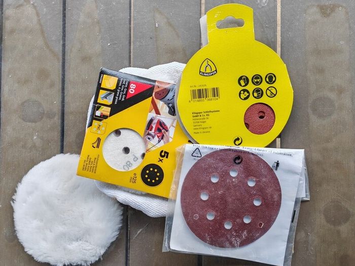 Static Arc Random Orbital Sander   Polisher 125mm   Accessories