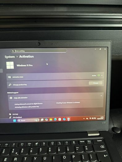 Lenovo ThinkPad L13 Gen 2 Laptop Ryzen5/8GB/256SSD/FHD