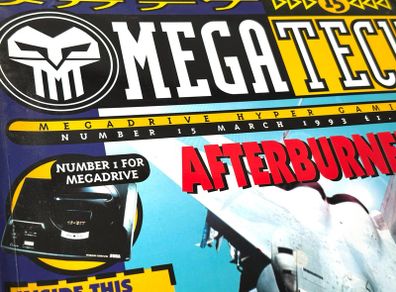 MegaTech Magazine Issue 15 - After Burner 3 - 1992