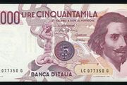 Italy - 50000 Lire 1984 Banknote P 113a (xf-au)
