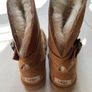 UGG Remora Buckle boot in chestnut suede with a wool lining size UK 3 brand New Image 3