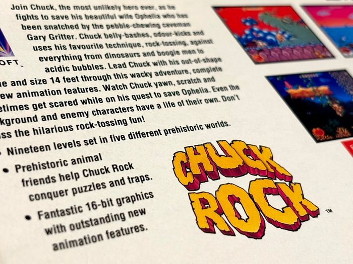 Chuck Rock for Nintendo SNES - Boxed