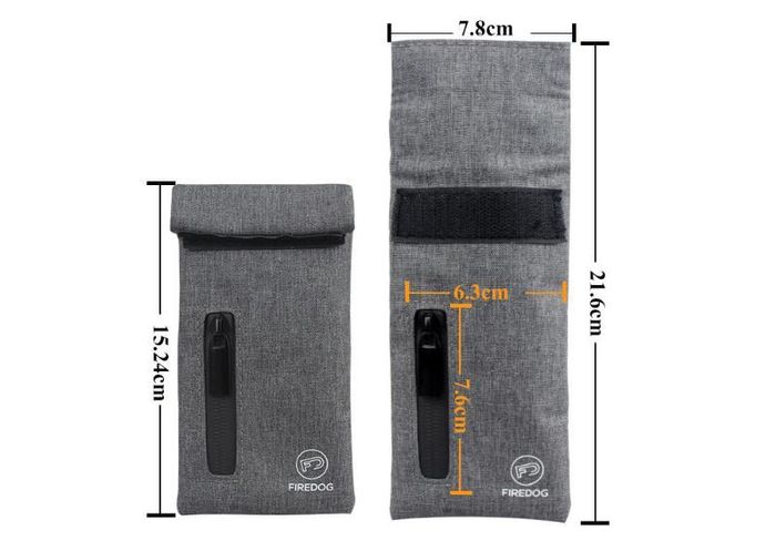 Odour Smell Proof Tobacco Pouch Carbon Lined 2 for 15