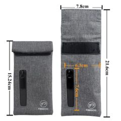 Odour Smell Proof Tobacco Pouch Carbon Lined 2 for 15