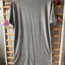 tshirt grey longline Topman tshirt small Image 5