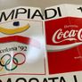 Coca Cola Olympic Games 1992 Barcelona  cardboard sign Image 6