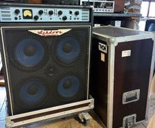 Ashdown Engineering EVO II 500 Bass Head x ABM 410 Speaker Cab with Flight Case