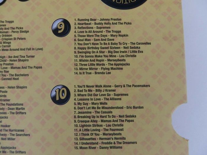 The Fab 60's. 12 CD Collector's Edition. Free Postage!