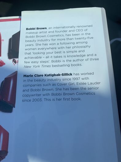 Bobbi Brown Living Beauty hardback book