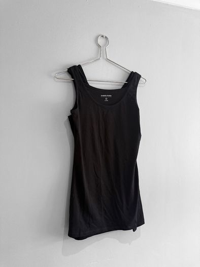 Pre Owned Dunnes Stores Black Tank Tops x3
