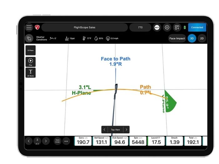 FlightScope Mevo+ Launch Monitor - Fully Loaded with Add-Ons (Mint Condition)