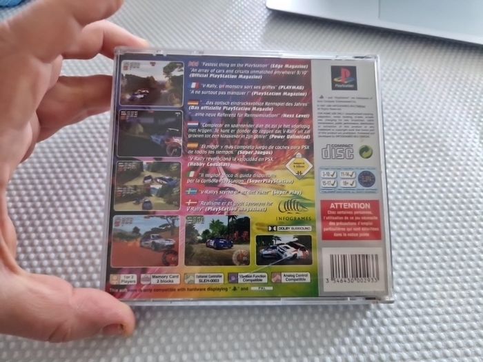 V Rally PlayStation1 Ps1 PlayStation2 Ps2 Games Original