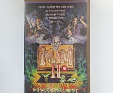 Evil Dead 2 Kiss Your Nerves Goodbye Film On Large Box Rental Version (Not Ex Rental)