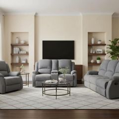 Sofia Fabric 3+2+1 Recliner Sofa Set