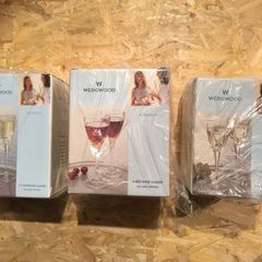 Fancy Crystal  glasses elegance exclusive Wedgewood exclusive set party set