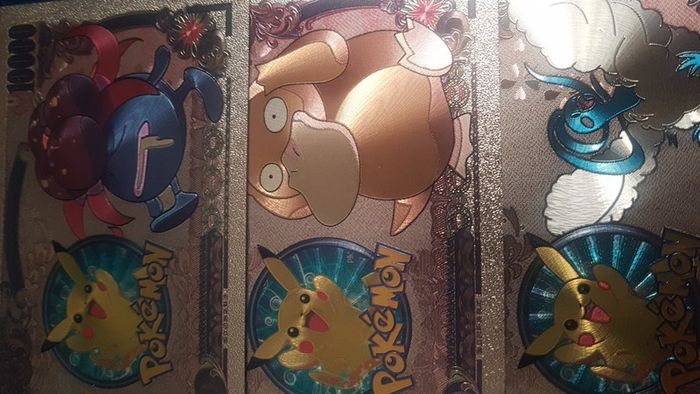Pokemon Collectible Gold Novelty Money Banknotes Eeveelutions