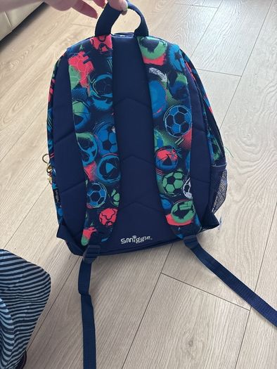 Smiggle football school and lunch bag