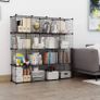 16 Cube Wire Storage Shelves, Multifunctional DIY Wire Fence Wardrobe Closet Cabinet Bookcase Bookshelf Perfect for Office/Livingroom/kitchen/Bathroom (FREE POSTAGE) Image 4