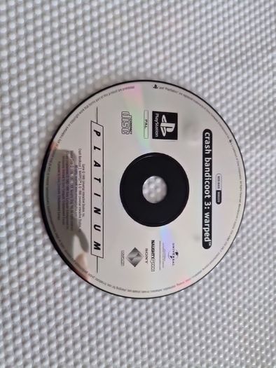 Crash Bandicoot 3 Warped PlayStation1 Ps1 PlayStation2 Ps2 Games Original