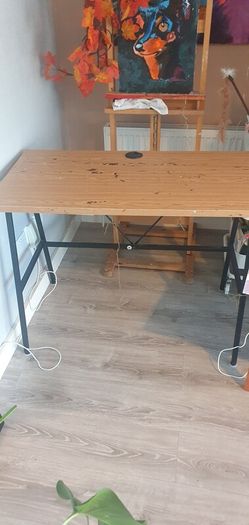 Wooden Desk  100 x 55 cm