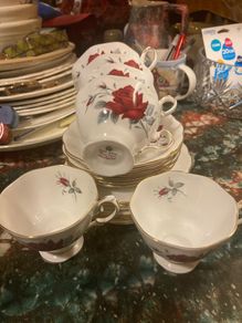 royal albert sweet romance part teaset