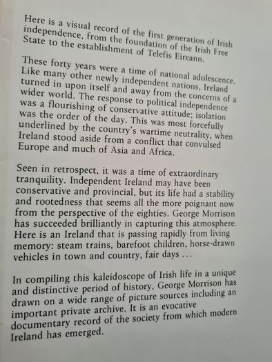 The Emergent Years. Independent Ireland 1922-62