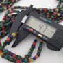 Antique African Style MultiColor 4-5.5mm Glass Beads Necklace Strand Image 10