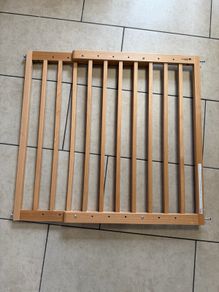 Wooden toddler gate