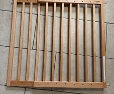 Wooden toddler gate