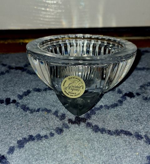 Cristal  D'arques Paris Vintage Ashtray