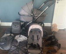Egg 2 pram (single or double)