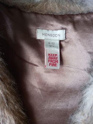 Girls dress and gillet
