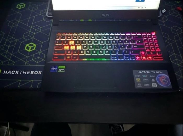 MSI Katana i9, 15'6 inch, 4070 gaming laptop