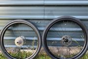 Road bike wheelset