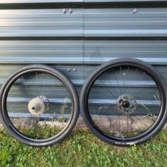 Road bike wheelset
